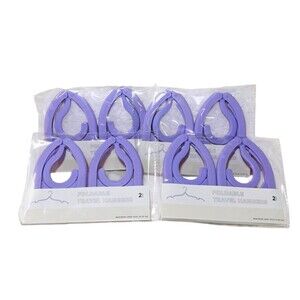 Target Bullseye 2 Pack Portable Travel Hangers - 4 Packs (8 Hangers)